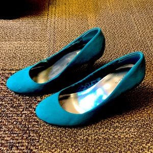 Style&co. Size 7 teal heals